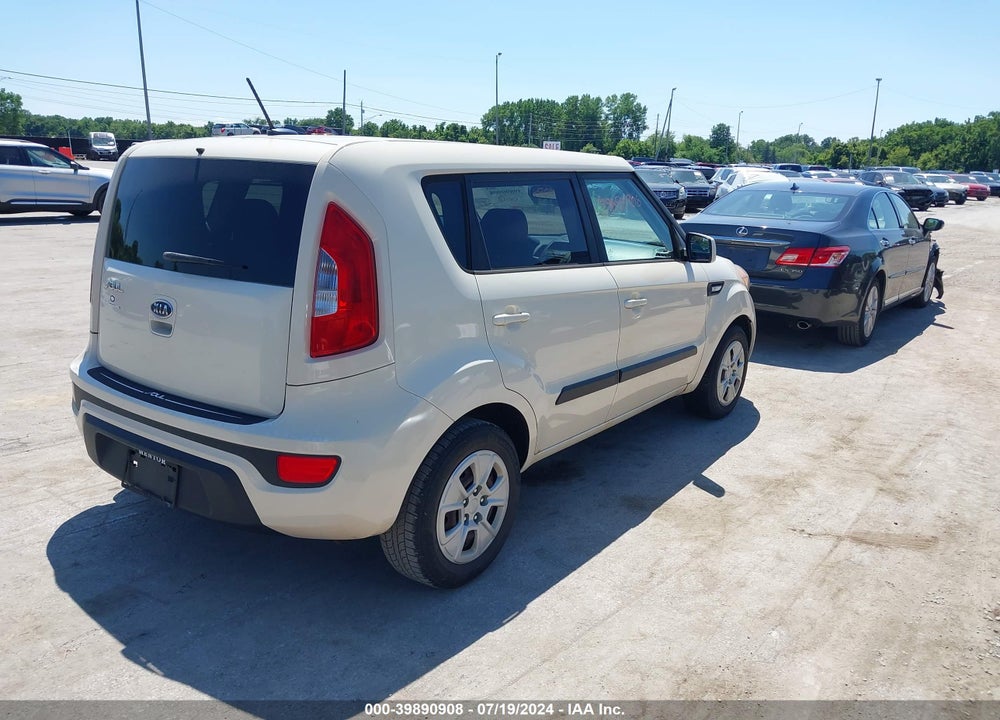 2012 KIA SOUL VIN: KNDJT2A58C7416052