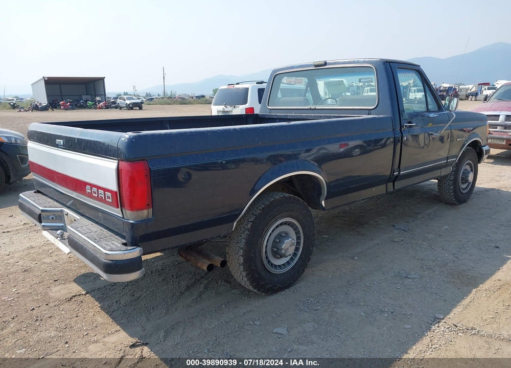 1989 FORD F250 VIN: 1FTHF25H2KPB27547