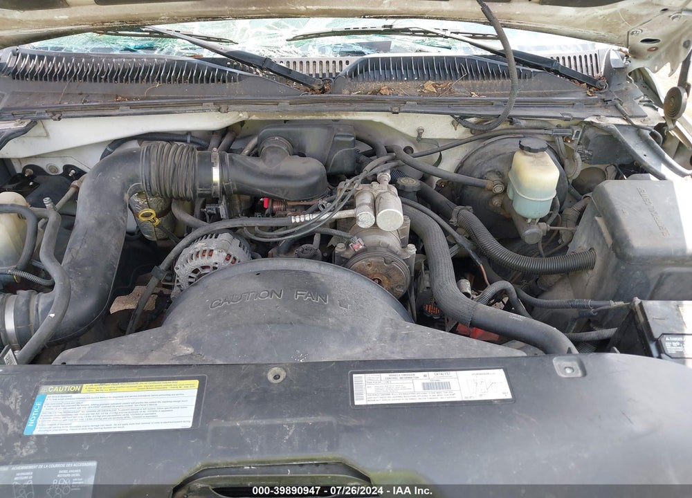 2000 CHEVROLET SILVERADO 1500 VIN: 1GCEC14W9YZ356181