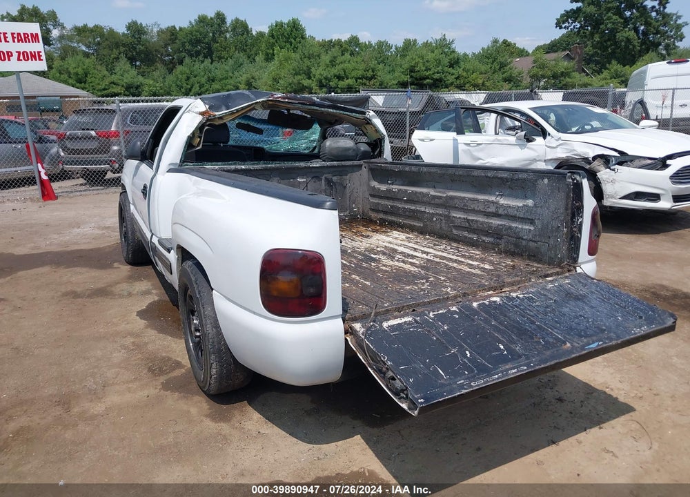 2000 CHEVROLET SILVERADO 1500 VIN: 1GCEC14W9YZ356181