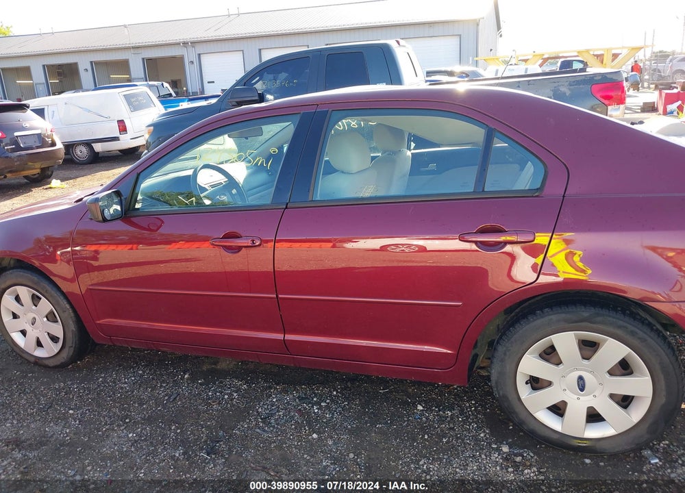 2007 FORD FUSION S VIN: 3FAHP06Z67R272007
