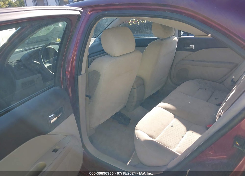 2007 FORD FUSION S VIN: 3FAHP06Z67R272007