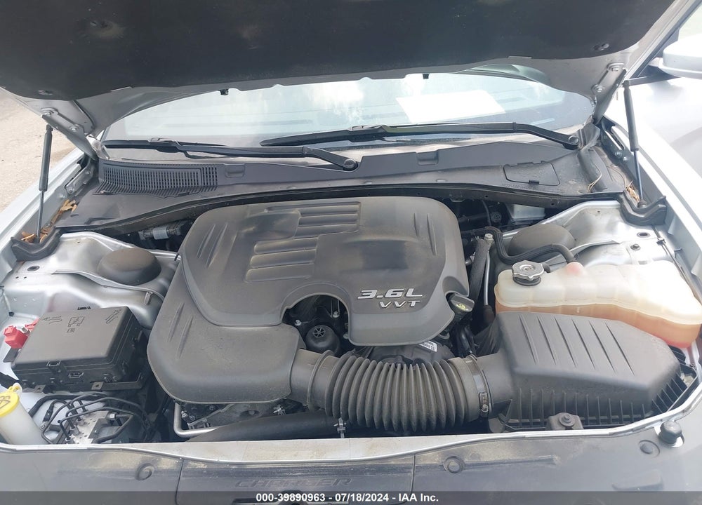 2022 DODGE CHARGER SXT RWD VIN: 2C3CDXBG6NH247972