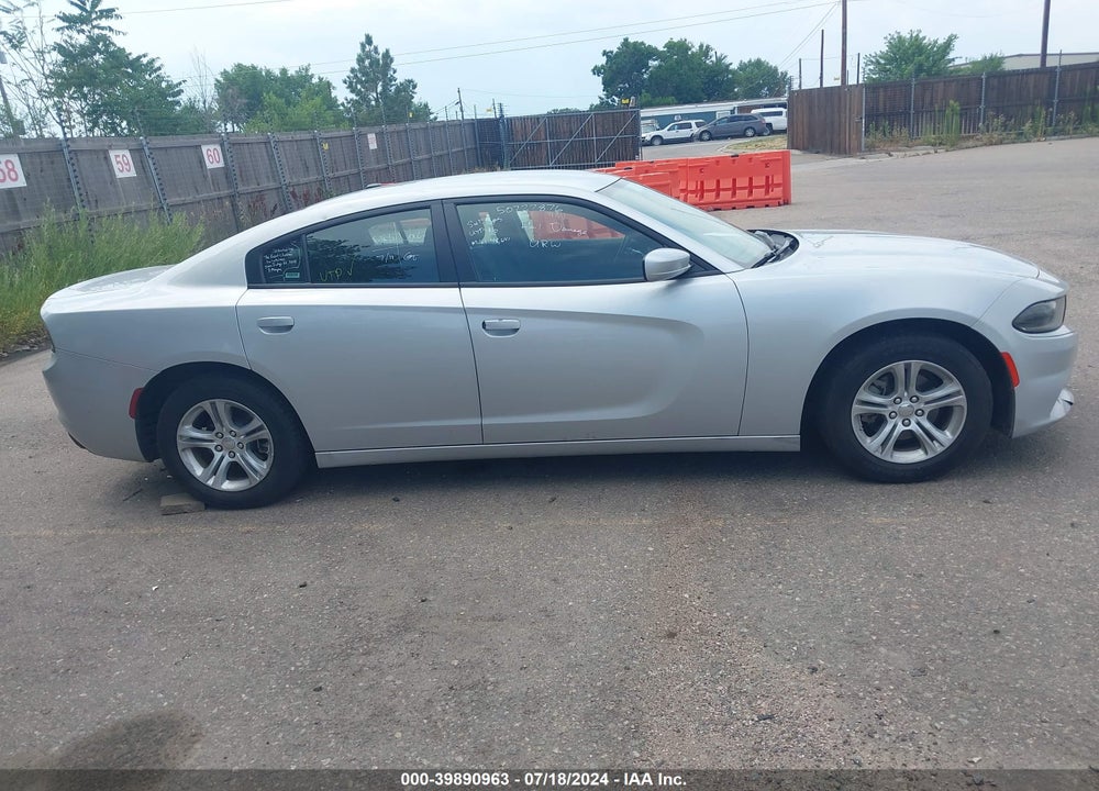 2022 DODGE CHARGER SXT RWD VIN: 2C3CDXBG6NH247972