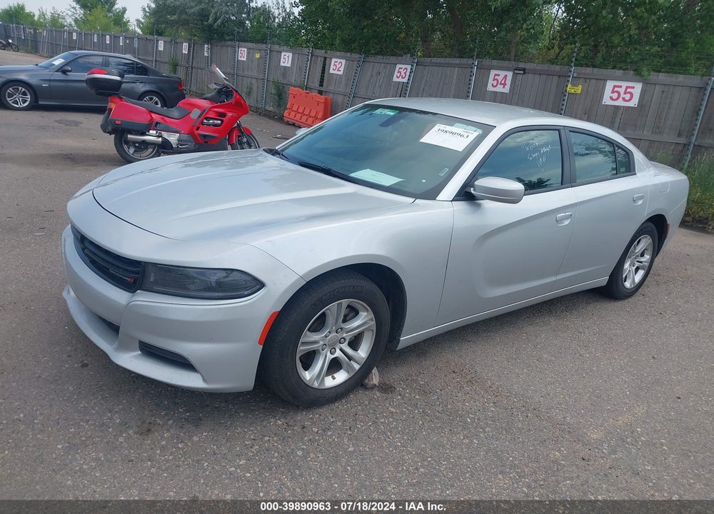 2022 DODGE CHARGER SXT RWD VIN: 2C3CDXBG6NH247972