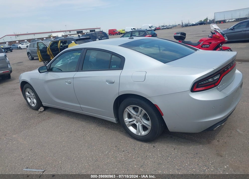 2022 DODGE CHARGER SXT RWD VIN: 2C3CDXBG6NH247972