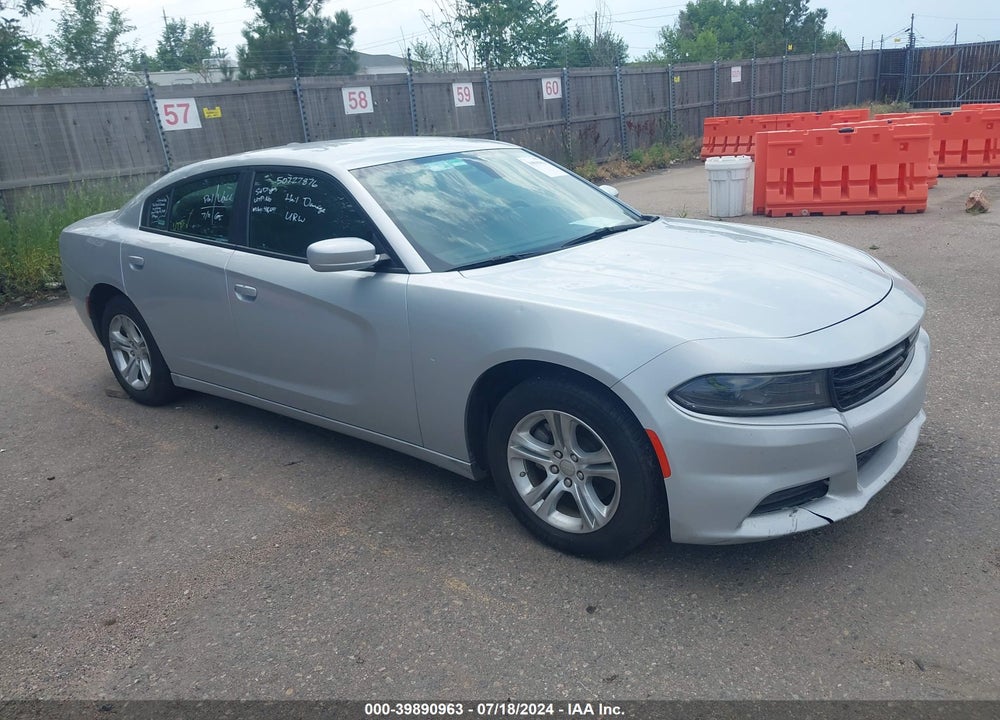 2022 DODGE CHARGER SXT RWD VIN: 2C3CDXBG6NH247972