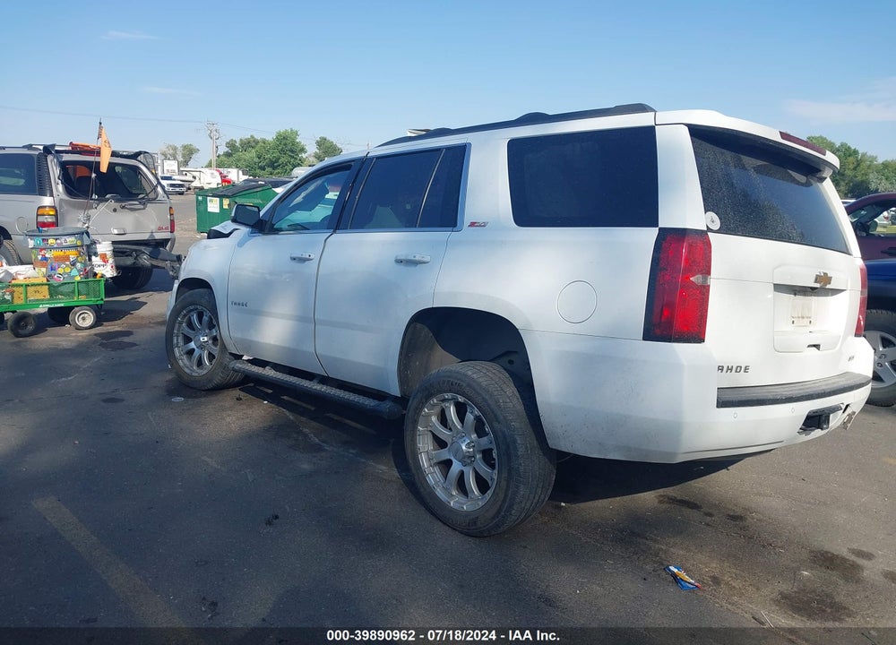 2017 CHEVROLET TAHOE VIN: 1GNSKBKC2HR165097