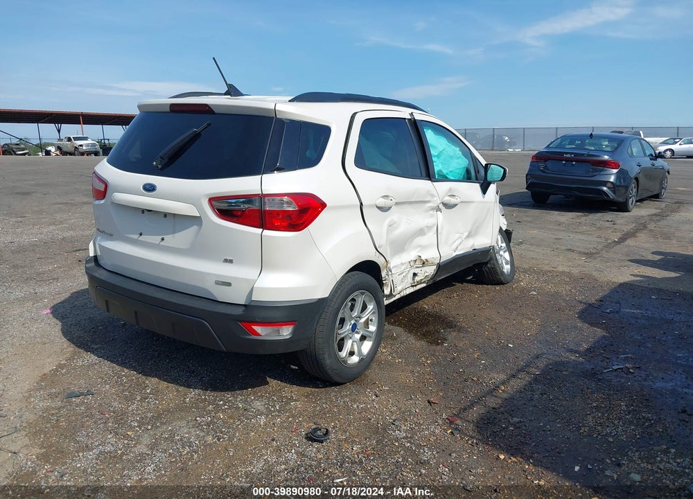 2018 FORD ECOSPORT SE VIN: MAJ3P1TE1JC178334