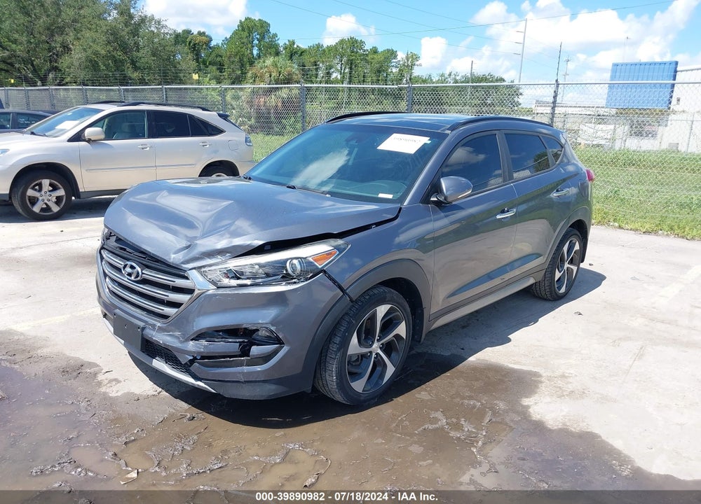 2017 HYUNDAI TUCSON LIMITED VIN: KM8J33A26HU329170