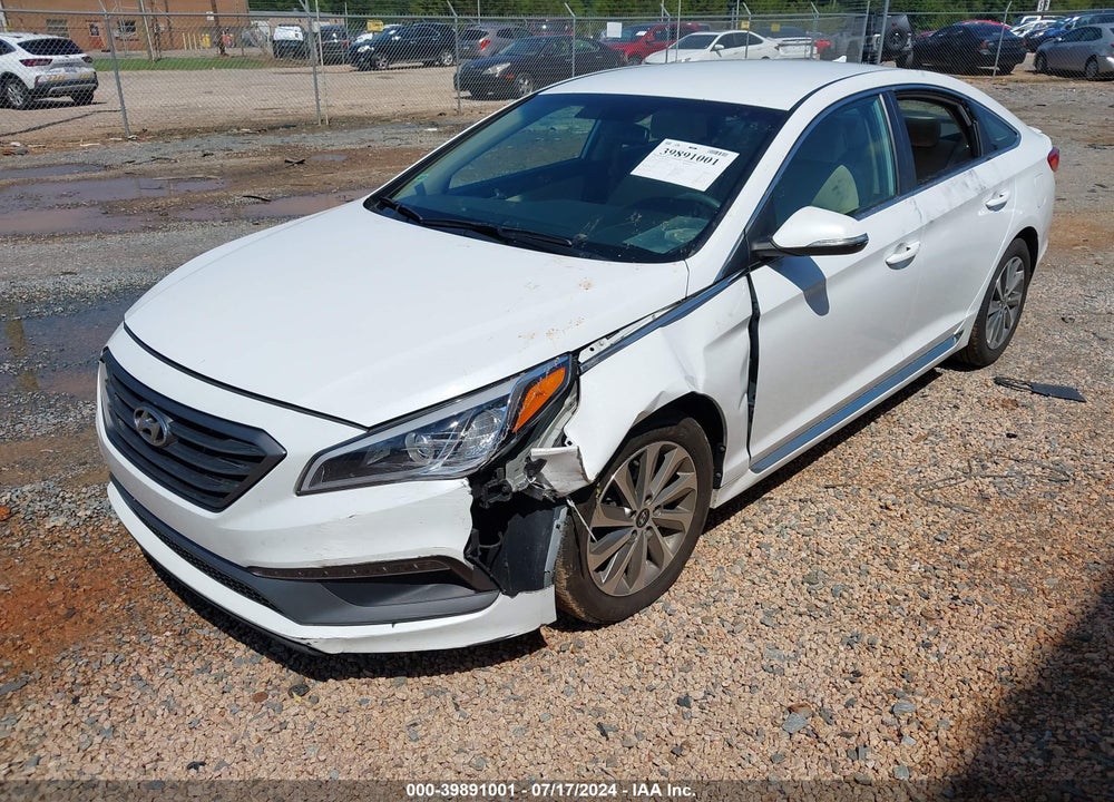 2016 HYUNDAI SONATA SPORT VIN: 5NPE34AF2GH335409