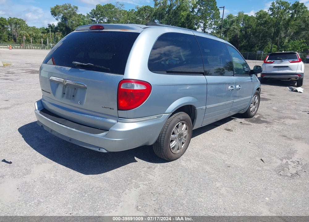 2005 CHRYSLER TOWN & COUNTRY LIMITED VIN: 2C8GP64L75R551801