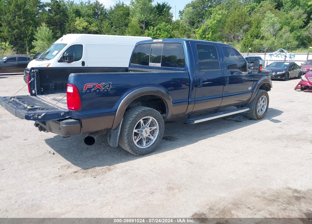 2015 FORD F-250 LARIAT VIN: 1FT7W2BT4FEB43741