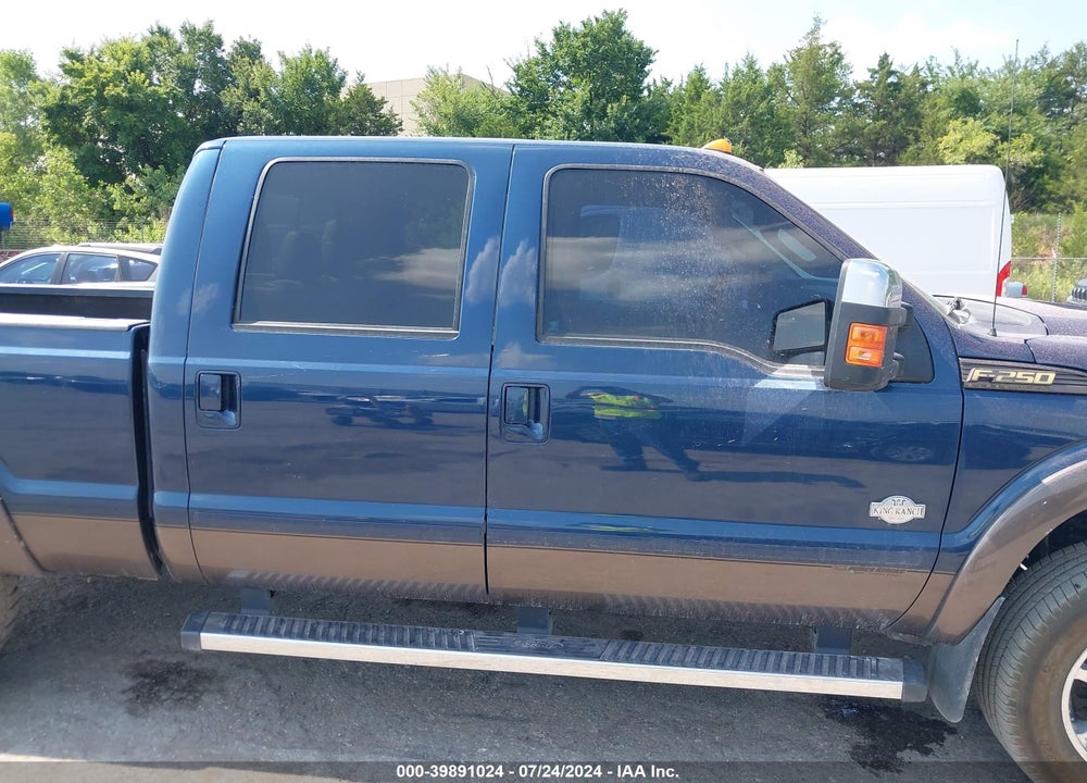 2015 FORD F-250 LARIAT VIN: 1FT7W2BT4FEB43741