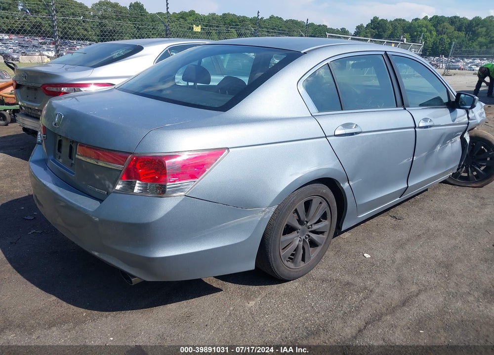 2012 HONDA ACCORD 2.4 EX VIN: 1HGCP2F76CA126310