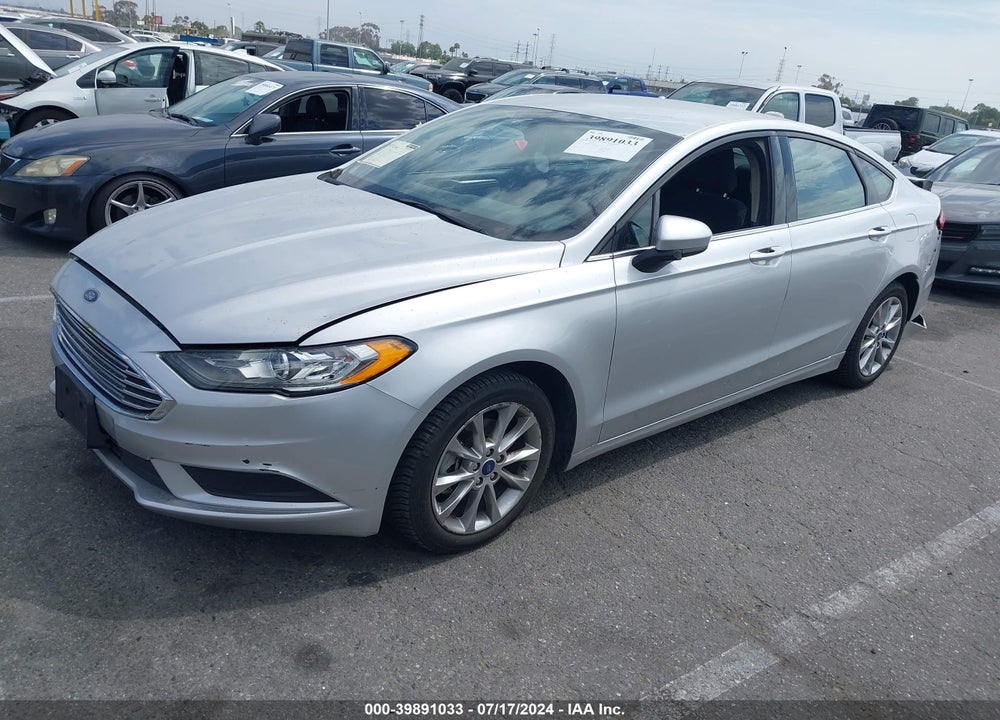 2017 FORD FUSION SE VIN: 3FA6P0HDXHR312941