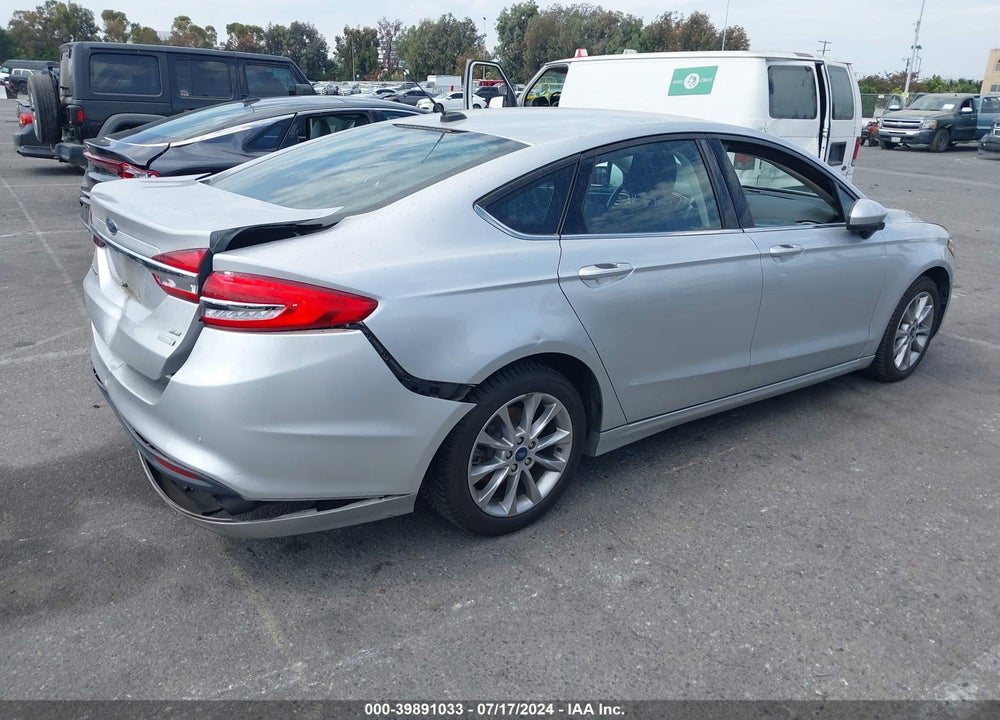 2017 FORD FUSION SE VIN: 3FA6P0HDXHR312941