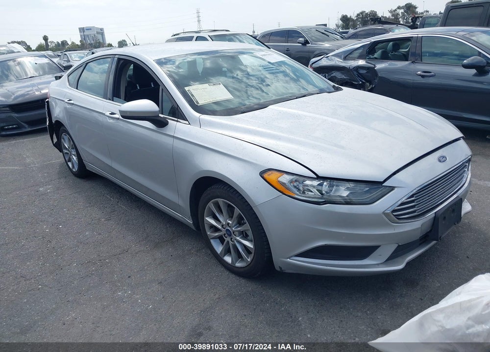 2017 FORD FUSION SE VIN: 3FA6P0HDXHR312941
