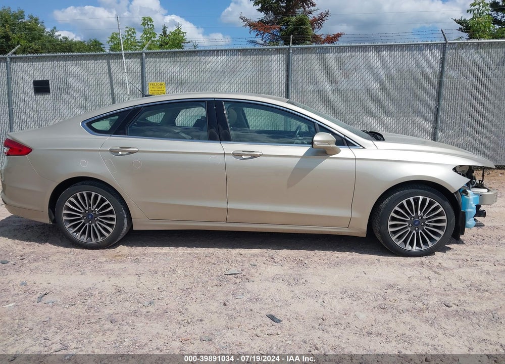 2018 FORD FUSION SE VIN: 3FA6P0HD6JR142938