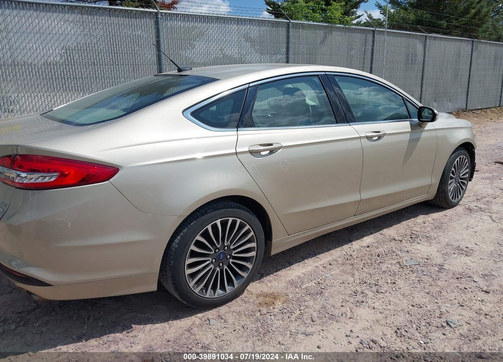 2018 FORD FUSION SE VIN: 3FA6P0HD6JR142938