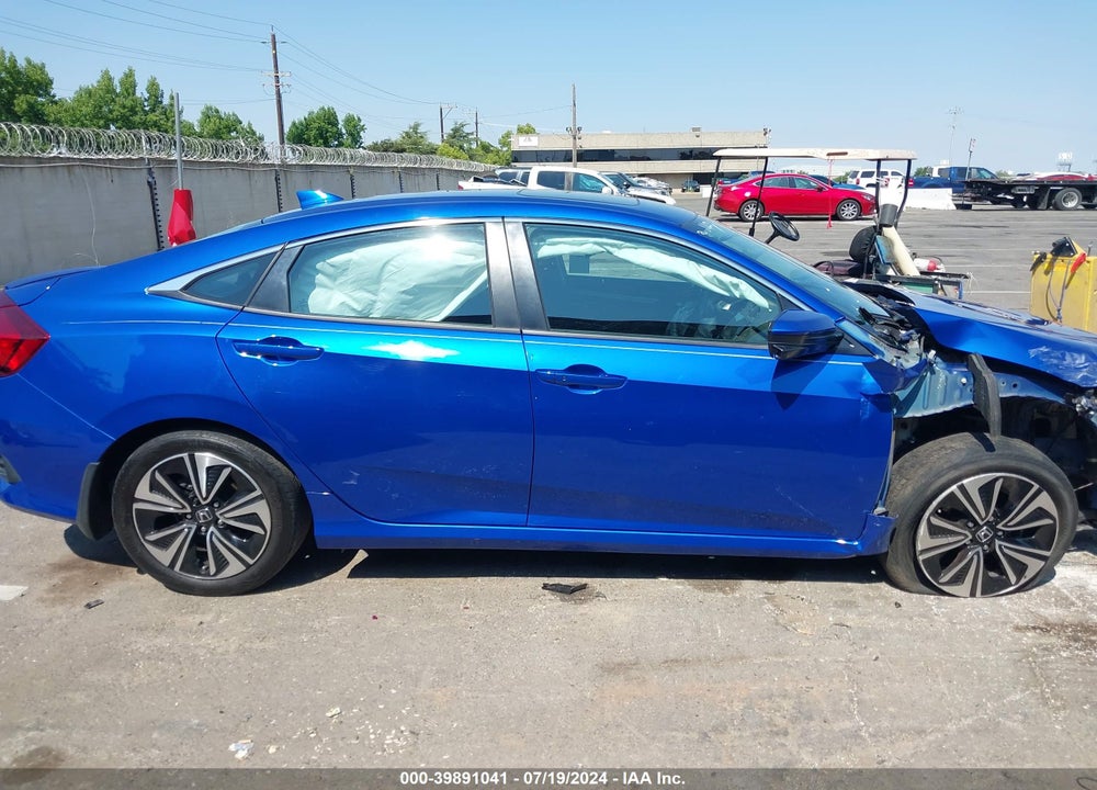 2018 HONDA CIVIC EX-T VIN: 2HGFC1E37JH641655