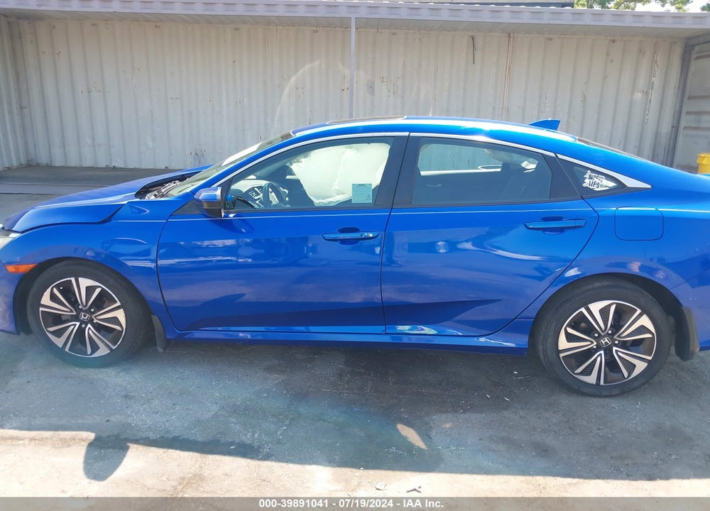2018 HONDA CIVIC EX-T VIN: 2HGFC1E37JH641655