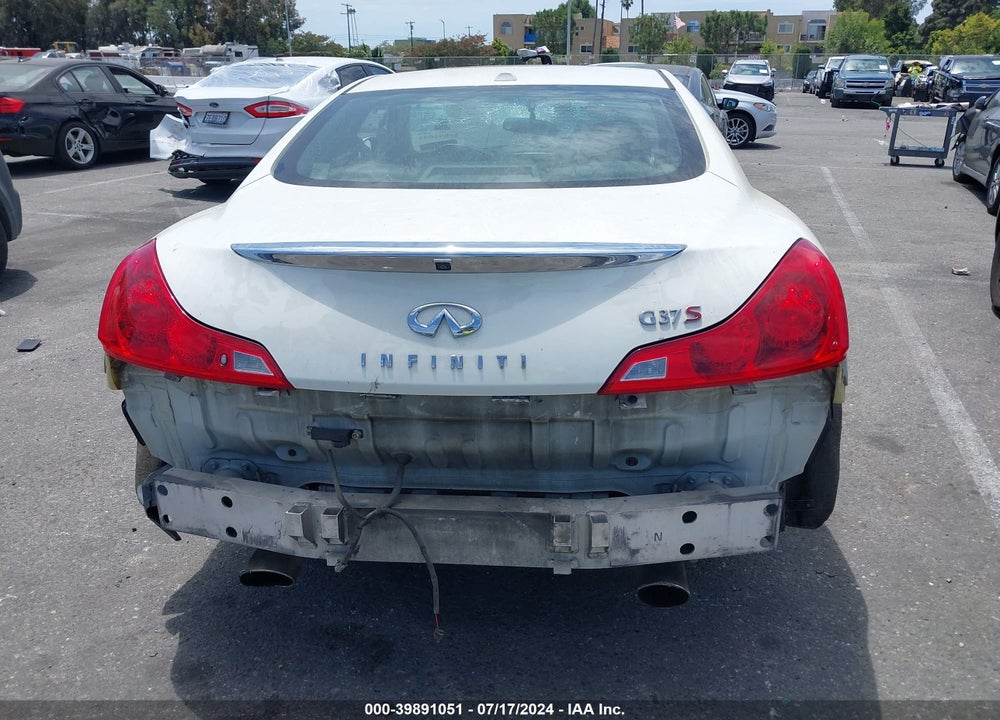 2010 INFINITI G37 SPORT VIN: JN1CV6EK5AM103746