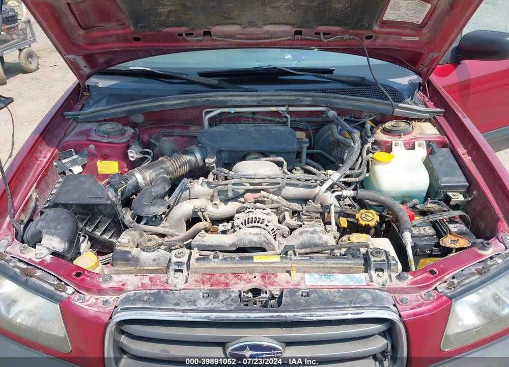 2005 SUBARU FORESTER 2.5X VIN: JF1SG63695G755482