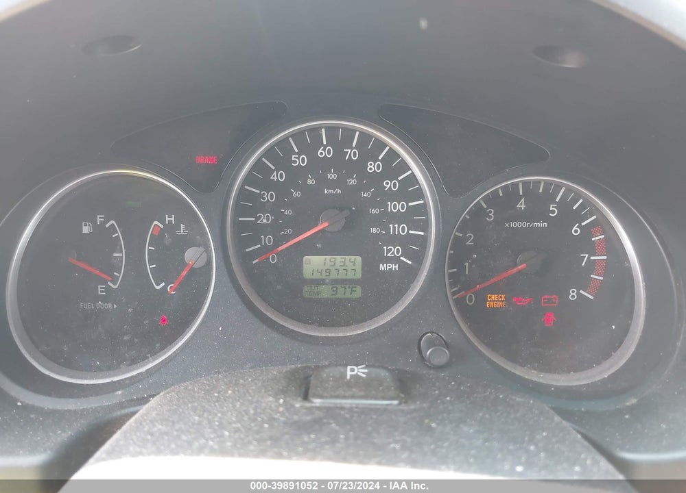 2005 SUBARU FORESTER 2.5X VIN: JF1SG63695G755482
