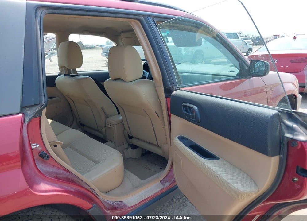 2005 SUBARU FORESTER 2.5X VIN: JF1SG63695G755482