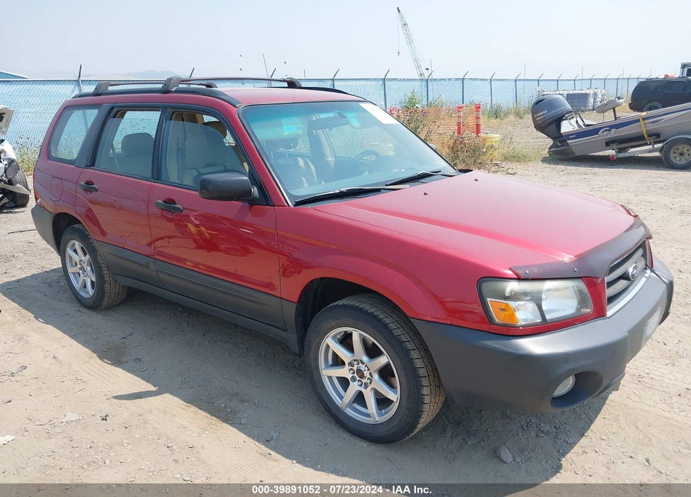 2005 SUBARU FORESTER 2.5X VIN: JF1SG63695G755482