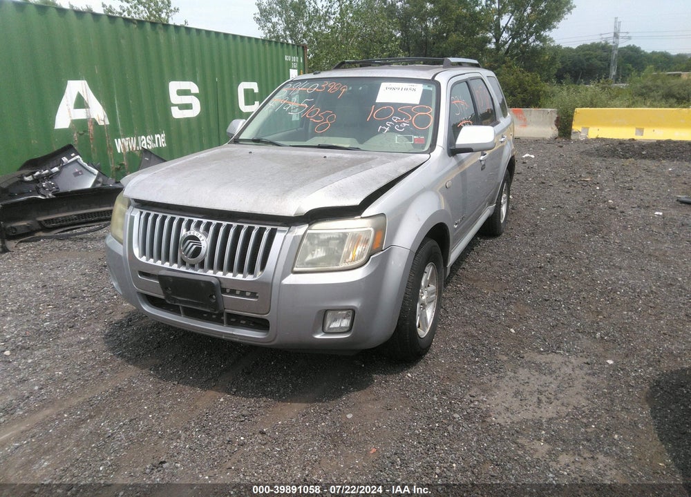 2008 MERCURY MARINER HYBRID VIN: 4M2CU39HX8KJ15145
