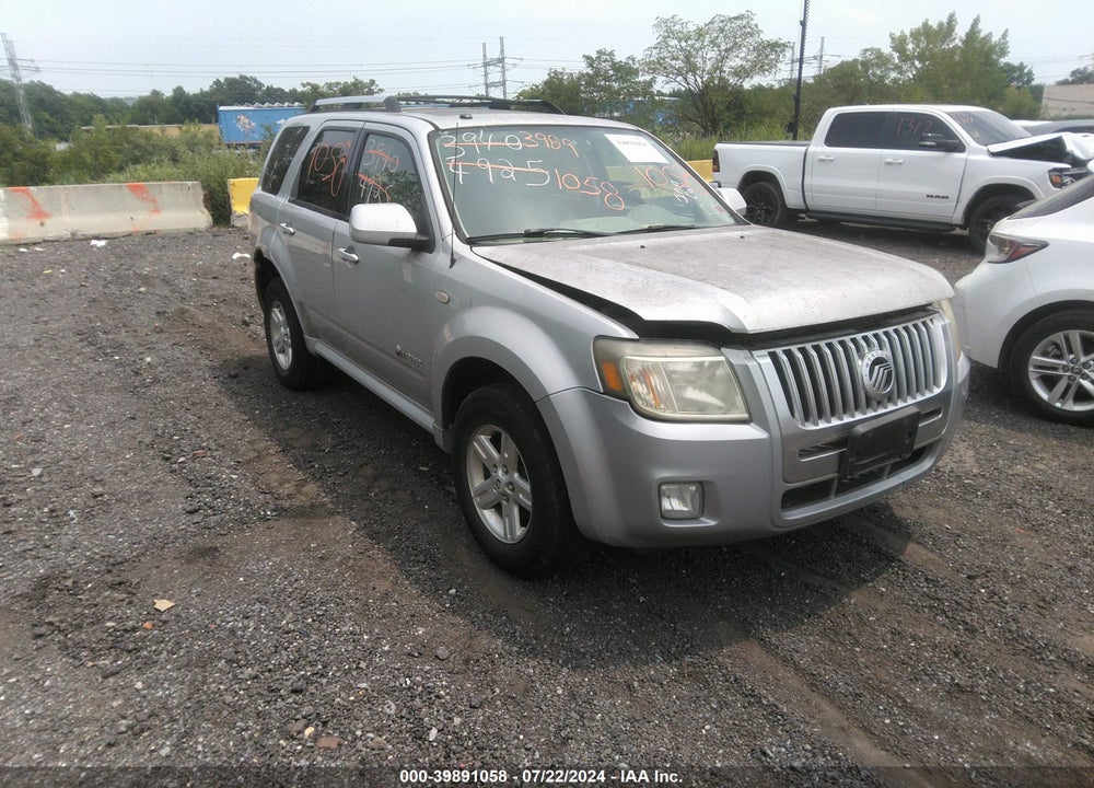 2008 MERCURY MARINER HYBRID VIN: 4M2CU39HX8KJ15145
