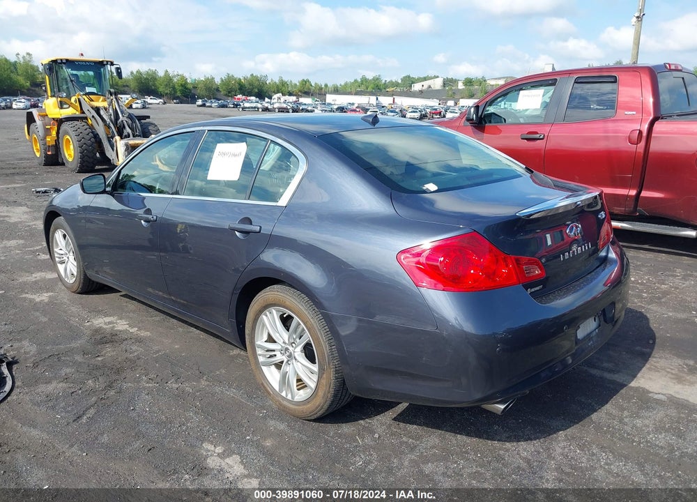 2013 INFINITI G37X VIN: JN1CV6AR3DM757393