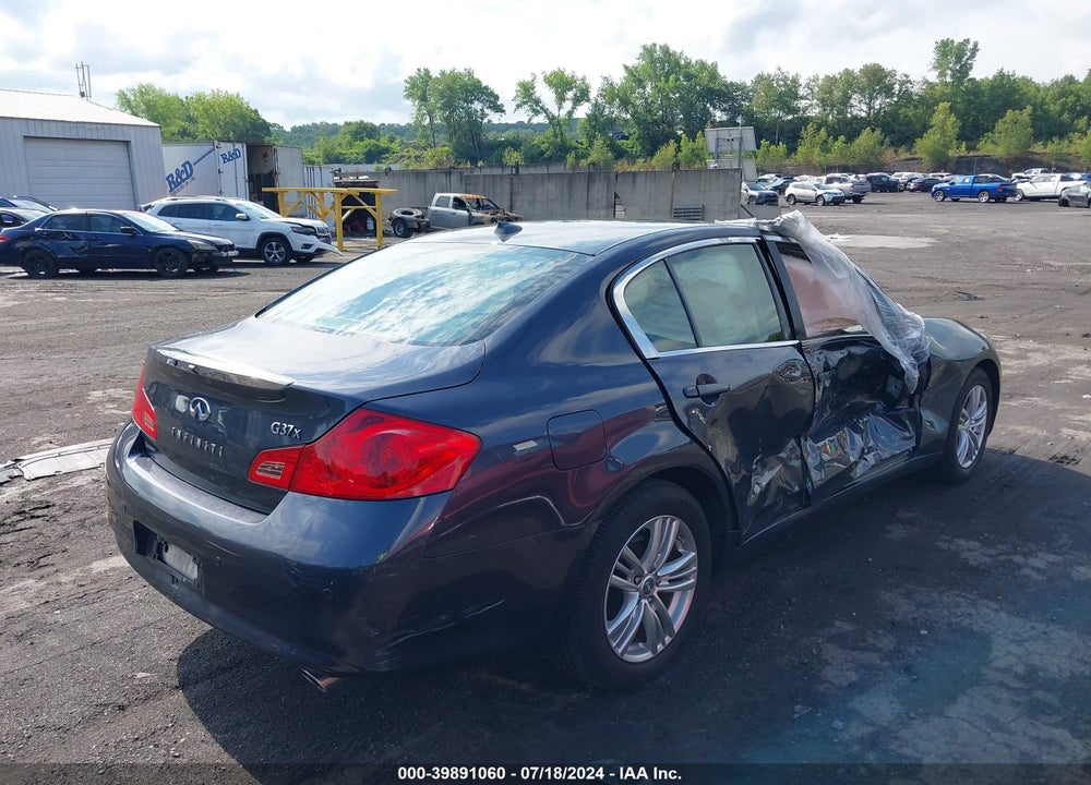 2013 INFINITI G37X VIN: JN1CV6AR3DM757393