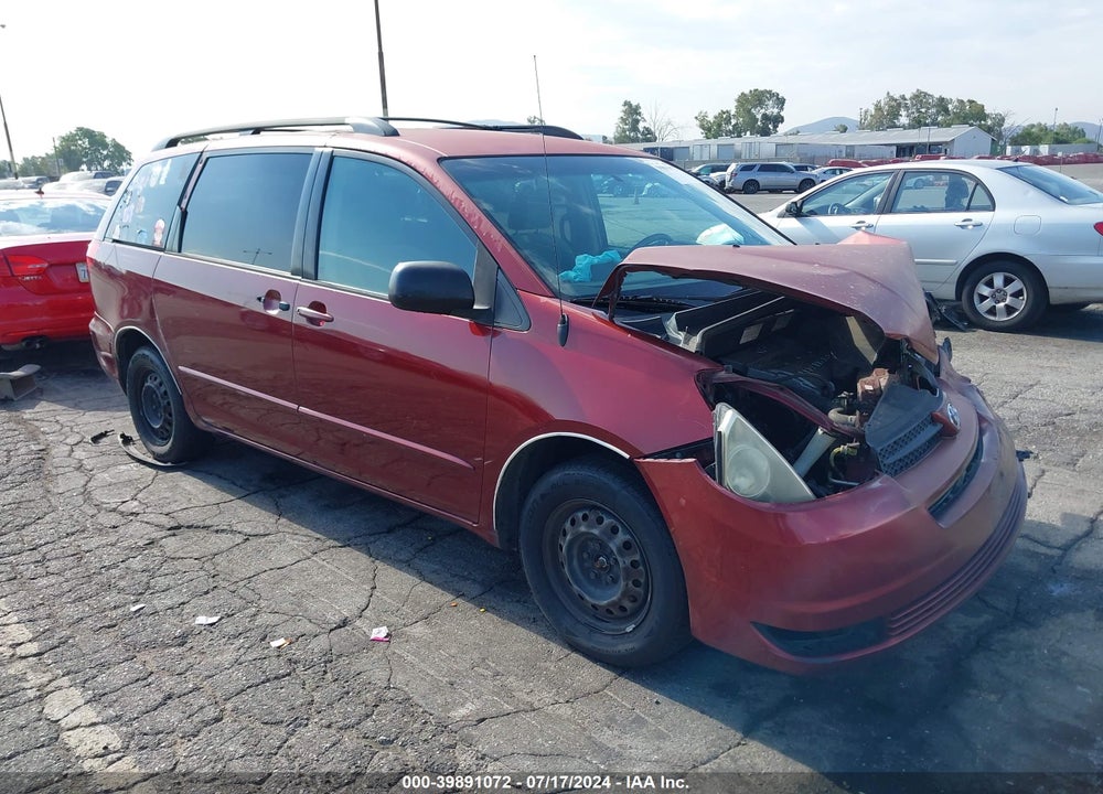 2005 TOYOTA SIENNA LE VIN: 5TDZA23C65S260851