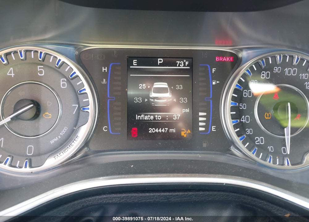 2016 CHRYSLER 200 LIMITED VIN: 1C3CCCAB5GN104376