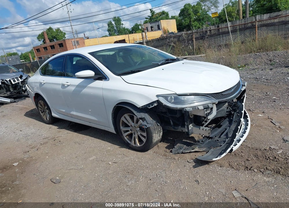 2016 CHRYSLER 200 LIMITED VIN: 1C3CCCAB5GN104376