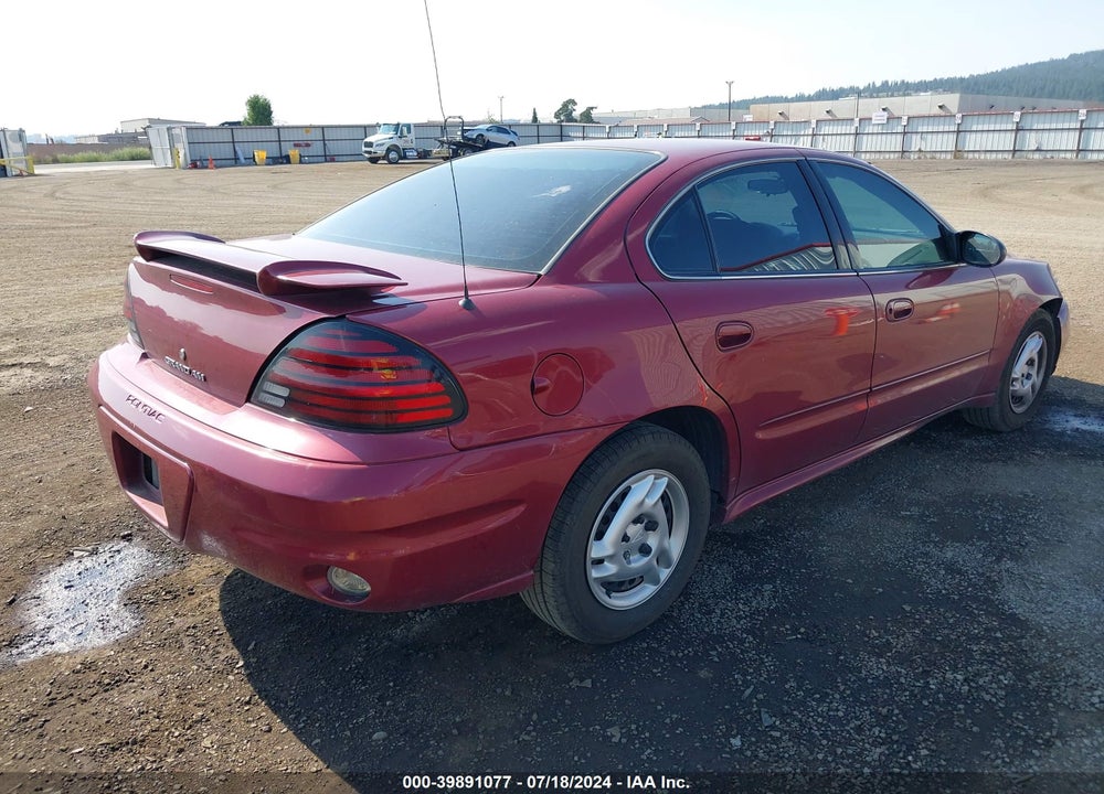 2005 PONTIAC GRAND AM SE VIN: 1G2NE52E25M196248