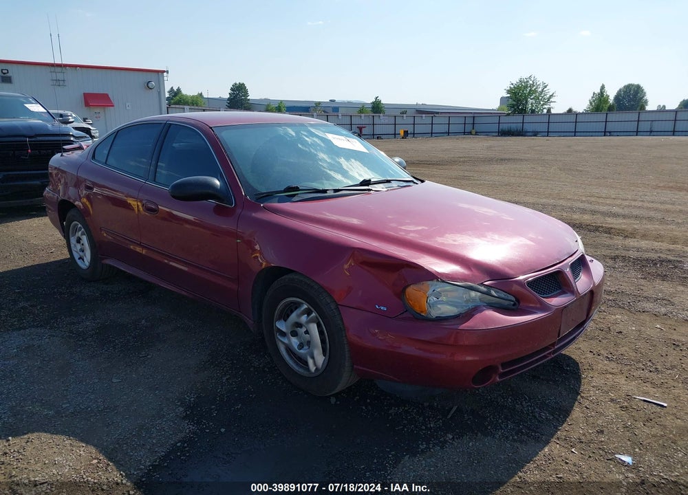 2005 PONTIAC GRAND AM SE VIN: 1G2NE52E25M196248