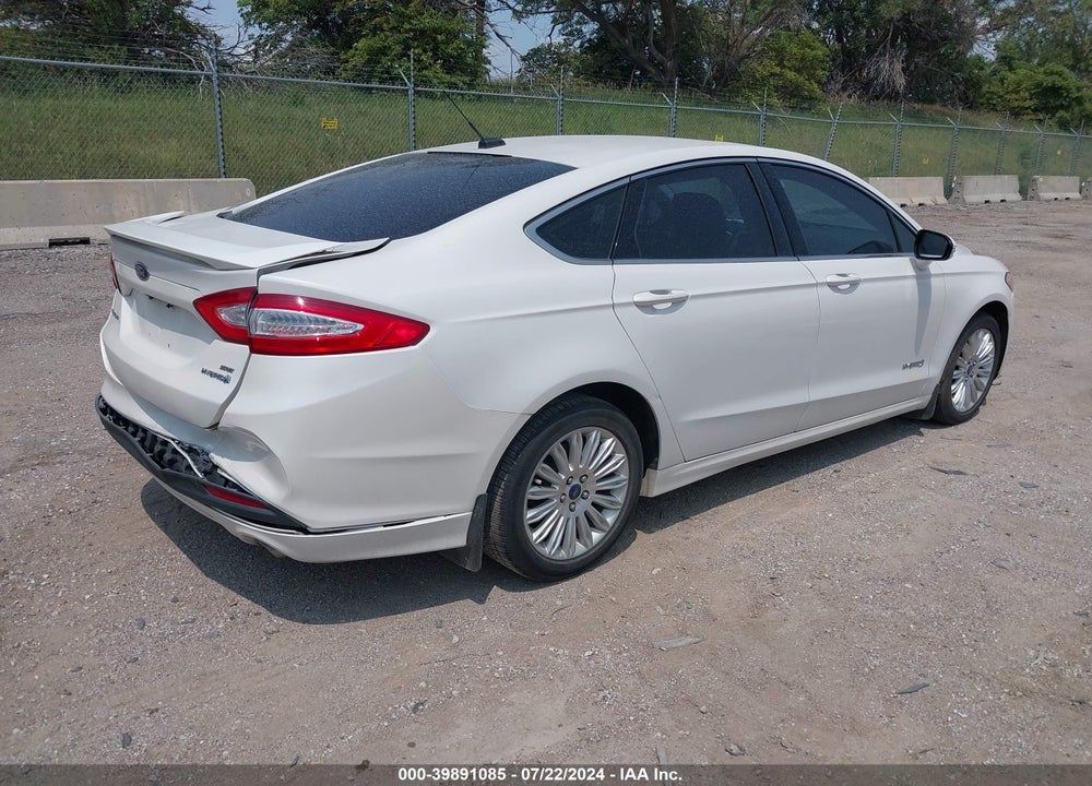2013 FORD FUSION HYBRID SE VIN: 3FA6P0LU0DR222800
