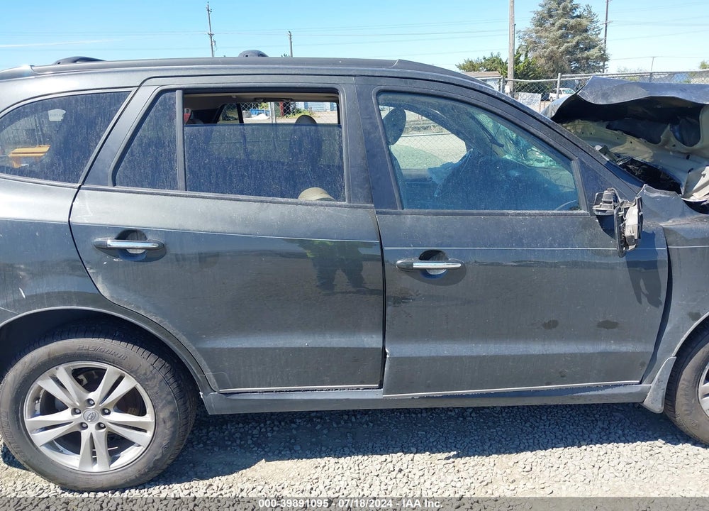 2012 HYUNDAI SANTA FE LIMITED V6 VIN: 5XYZKDAG4CG110746