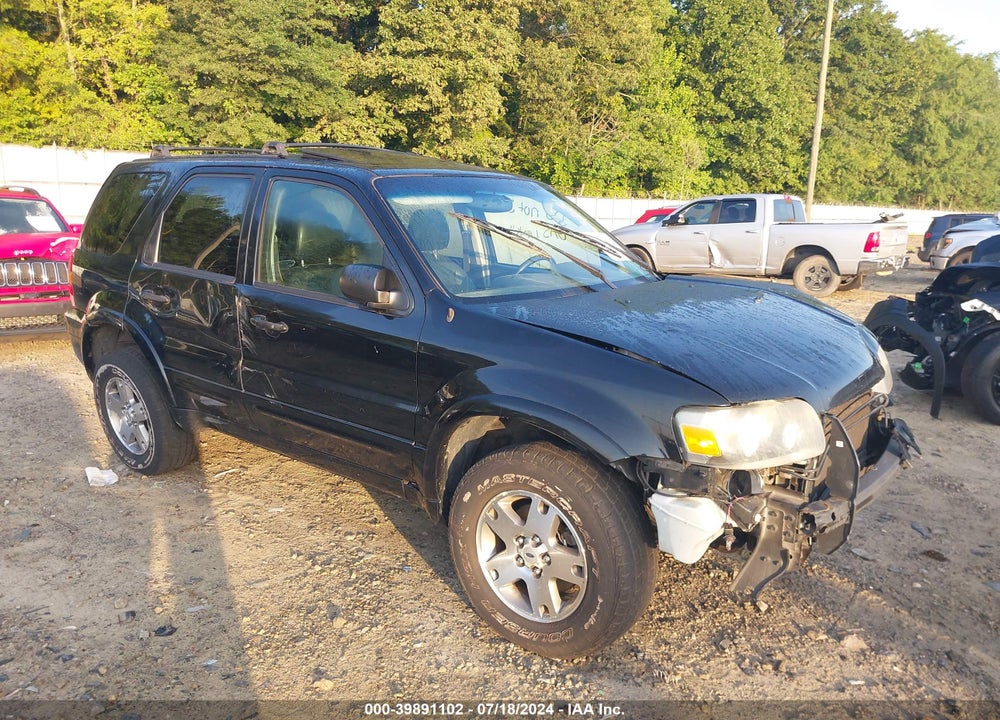 2005 FORD ESCAPE LIMITED VIN: 1FMYU94175KA61593