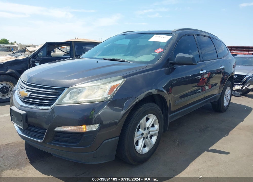 2016 CHEVROLET TRAVERSE LS VIN: 1GNKRFED2GJ284899