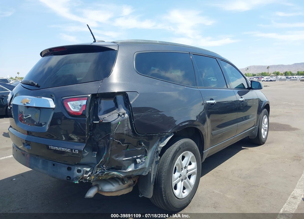 2016 CHEVROLET TRAVERSE LS VIN: 1GNKRFED2GJ284899
