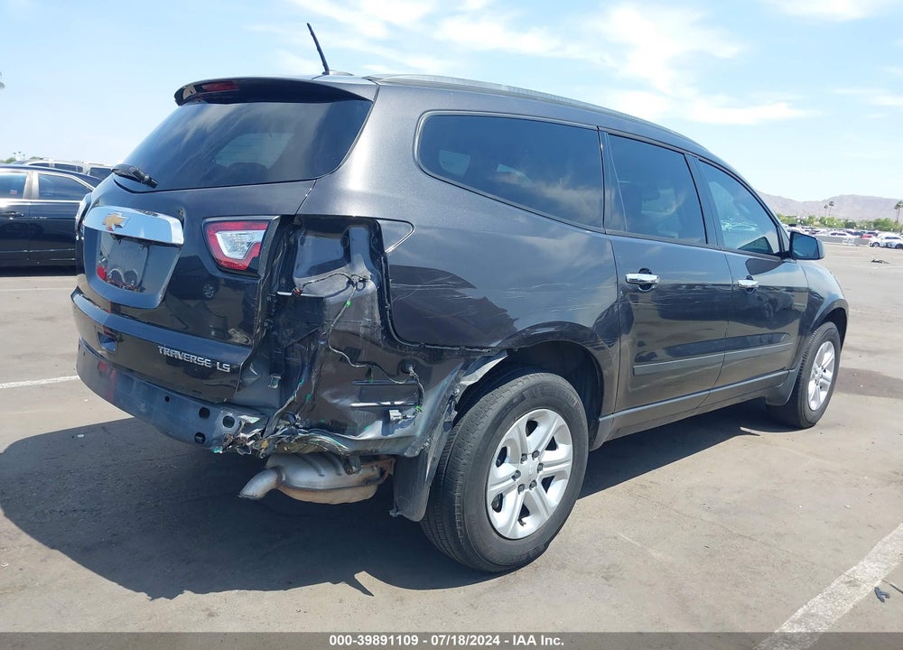 2016 CHEVROLET TRAVERSE LS VIN: 1GNKRFED2GJ284899