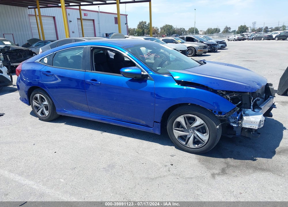 2020 HONDA CIVIC LX VIN: 2HGFC2F64LH597020