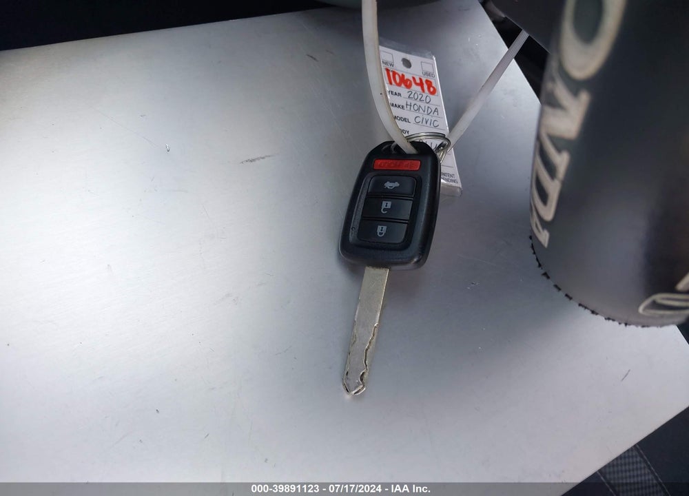 2020 HONDA CIVIC LX VIN: 2HGFC2F64LH597020