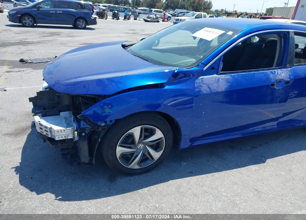 2020 HONDA CIVIC LX VIN: 2HGFC2F64LH597020