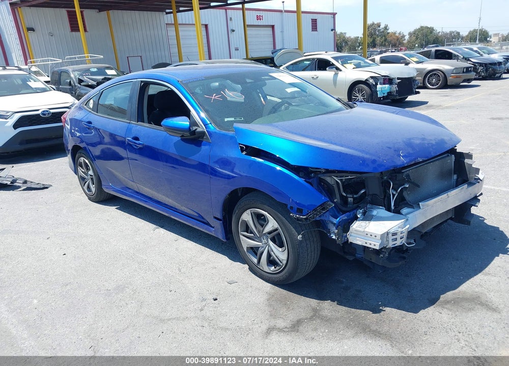 2020 HONDA CIVIC LX VIN: 2HGFC2F64LH597020